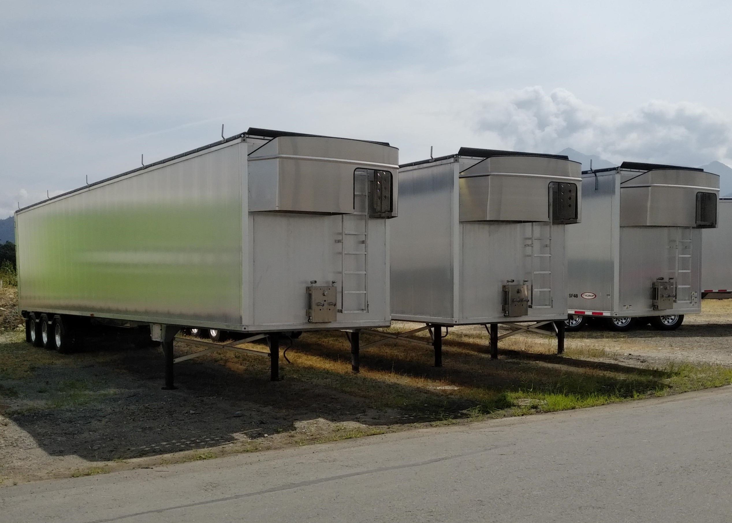 New Tycrop 48' Aluminum Smoothwall Walking Floor Trailer Trailers